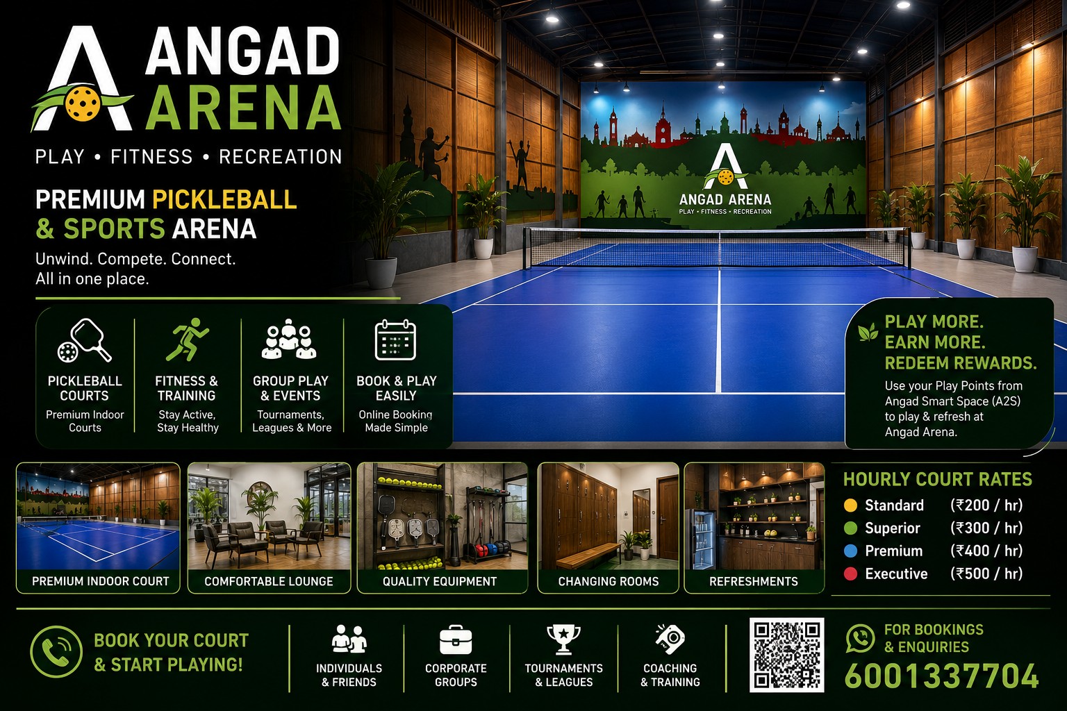 Angad Arena pickleball and recreation